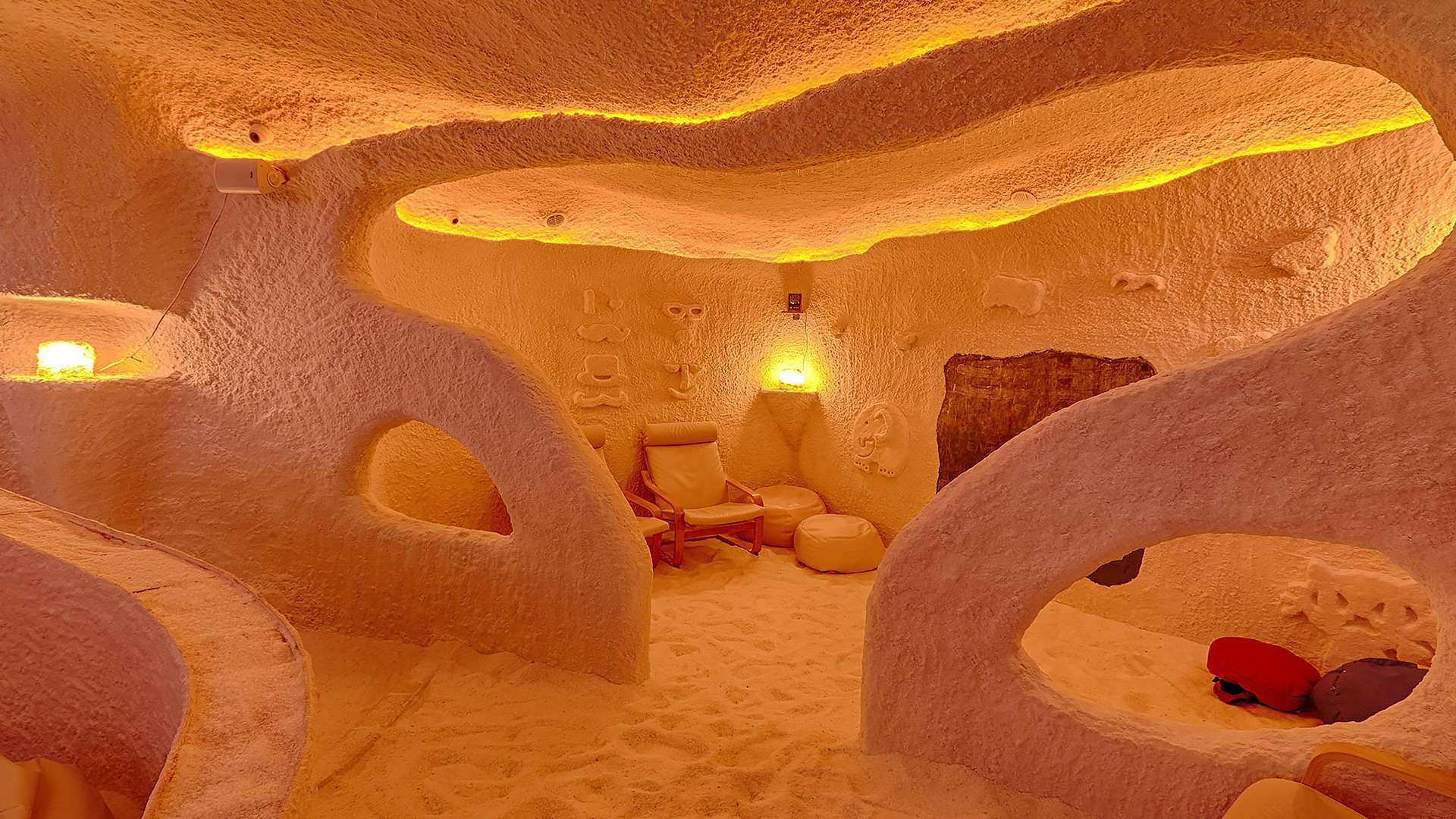 Соляная пещера: строительство отделка и особенности проектирования, хамам фото